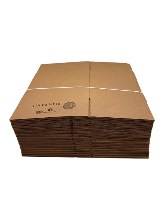 Boîtes 11 1/4 x 8 3/4 x 10 po – Paquet de 25