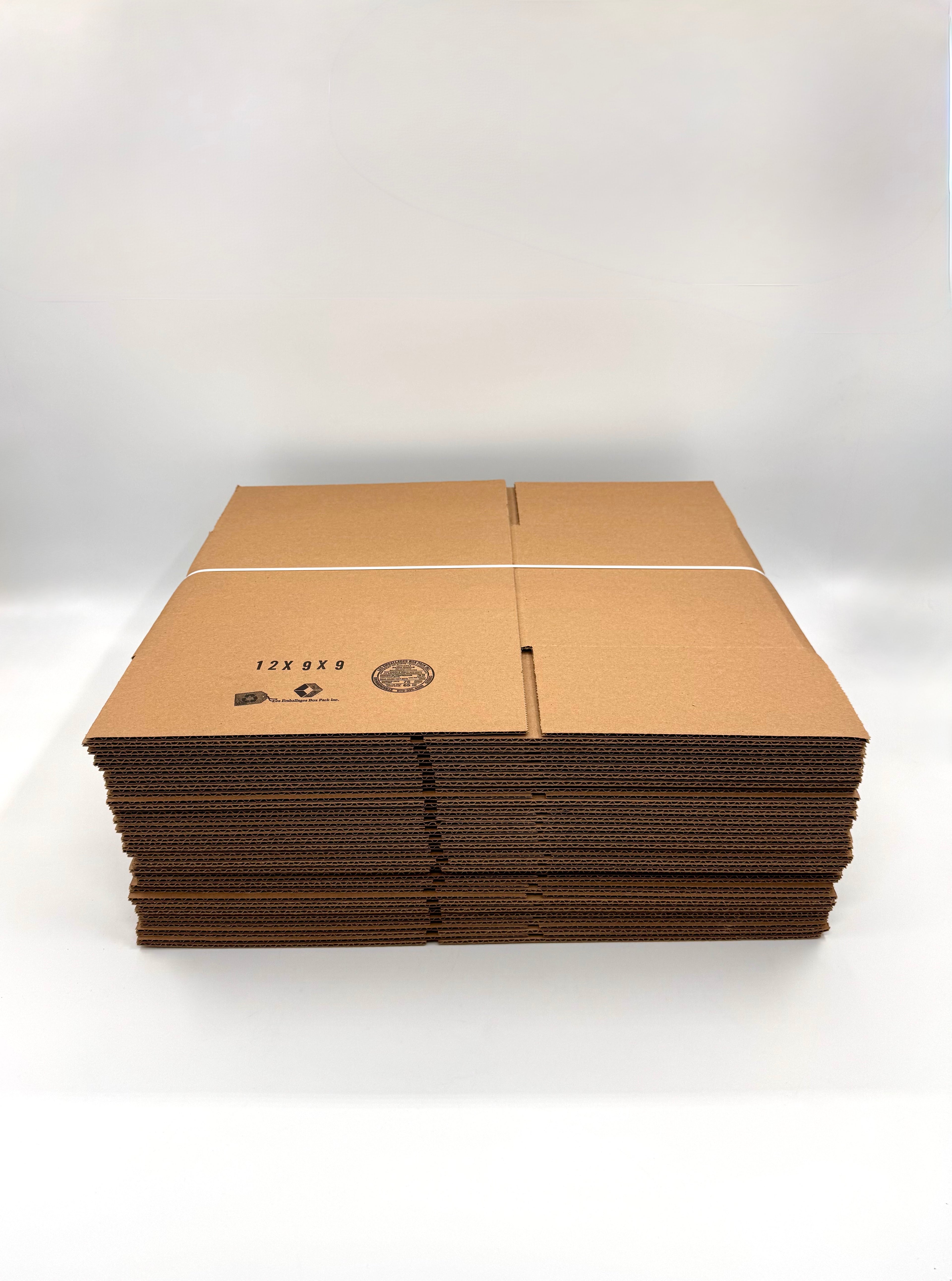 Boîtes 12 x 9 x 9 - Paquet de 25