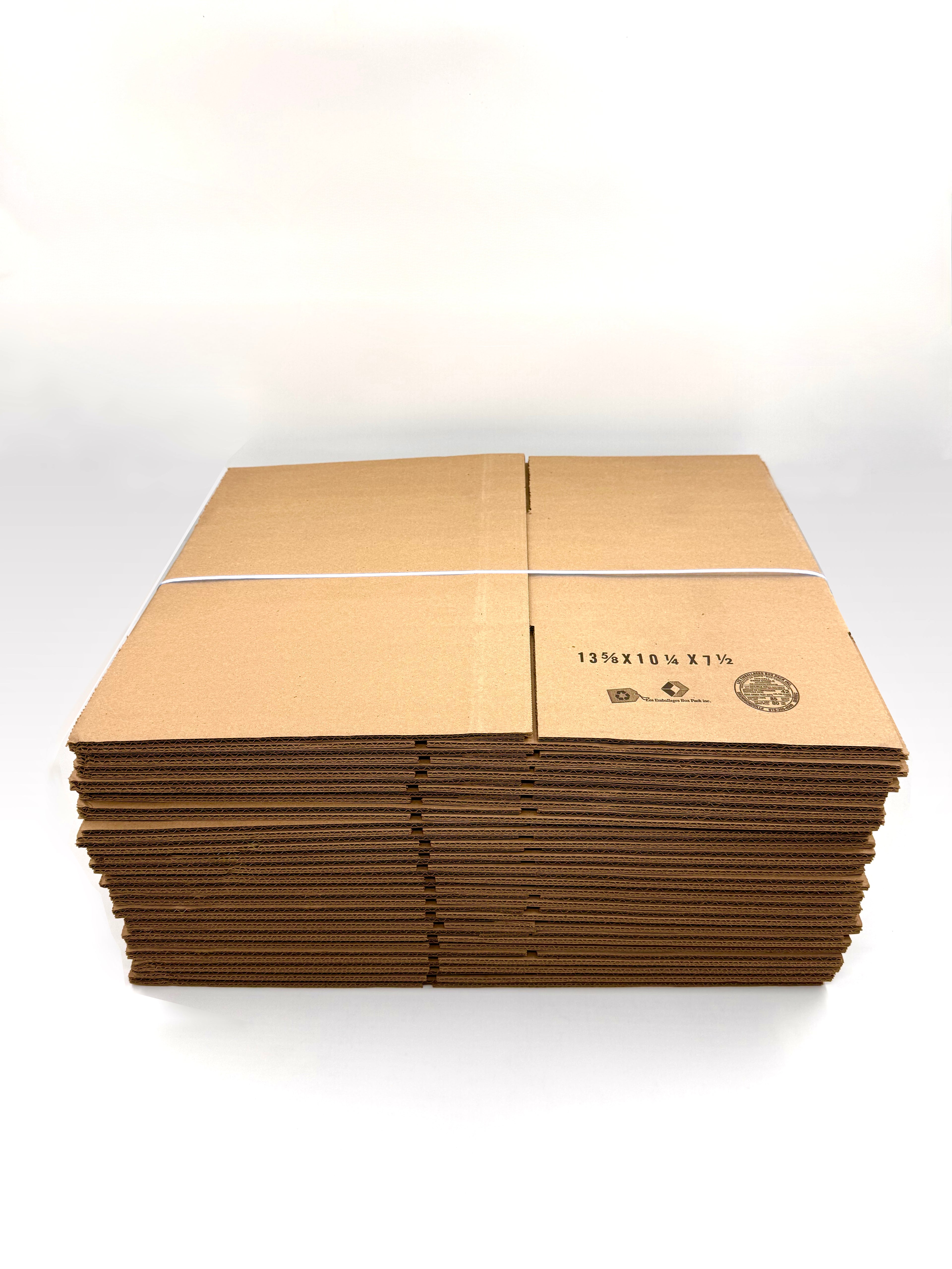 Boîtes 13 5/8 x 10 1/4 x 7 1/2 - Paquet de 15